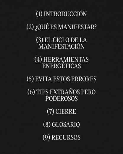 Manifiesta tus sueños como una crack